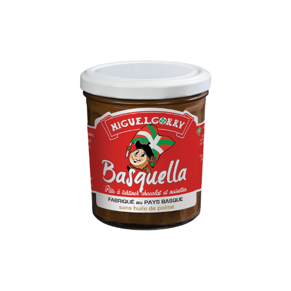 Basquella pâte à tartiner sans huile de Palme - producteur Basque
